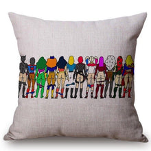 Load image into Gallery viewer, Funny Super Hero Pop Art Cushion