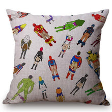 Load image into Gallery viewer, Funny Super Hero Pop Art Cushion