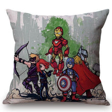 Load image into Gallery viewer, Avengers Super Hero Pop Art Cushion