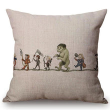 Load image into Gallery viewer, Avengers Super Hero Pop Art Cushion