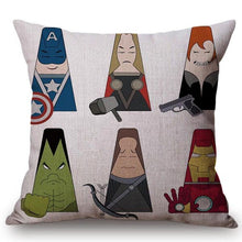 Load image into Gallery viewer, Avengers Super Hero Pop Art Cushion