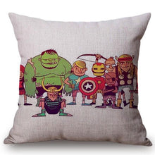 Load image into Gallery viewer, Avengers Super Hero Pop Art Cushion
