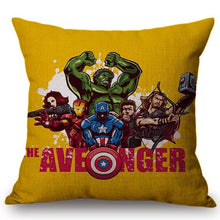 Load image into Gallery viewer, Avengers Super Hero Pop Art Cushion