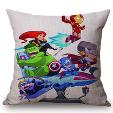 Load image into Gallery viewer, Avengers Super Hero Pop Art Cushion