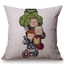 Load image into Gallery viewer, Avengers Super Hero Pop Art Cushion