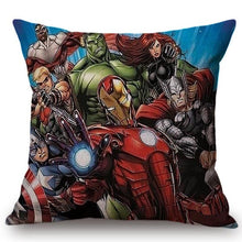 Load image into Gallery viewer, Avengers Super Hero Pop Art Cushion