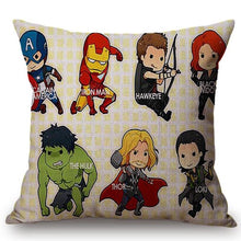Load image into Gallery viewer, Avengers Super Hero Pop Art Cushion