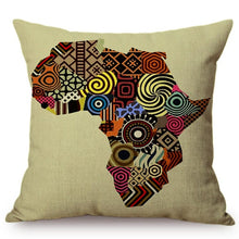 Load image into Gallery viewer, Colorful Fashion African Girl Pop Art Cushion