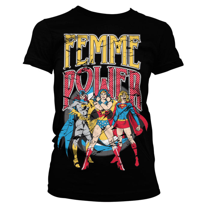 Licensed Wonder Woman Pop Art T-Shirt