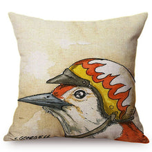 Load image into Gallery viewer, Comic Funny Dog Pilot Pop Art Cushion