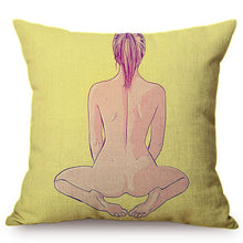 Load image into Gallery viewer, Nordic Sexy Woman Pop Art Cushion