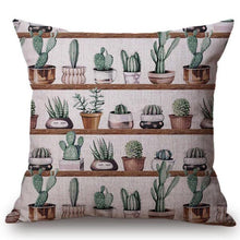 Load image into Gallery viewer, Cactus Pop Art Cushion