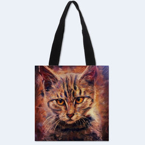 Cat Pop Art  Bag